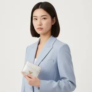 26SS 사피아노 트라이앵글 지갑 1MC025 QHH F0846)