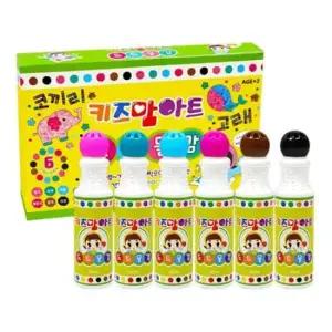 미술놀이 도트 물감 6색 (프렌즈 세트)