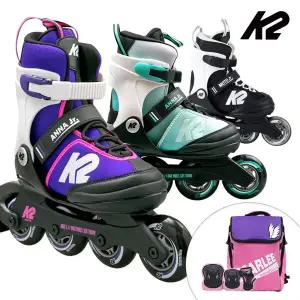 K2 인라인 스케이트 모토 안나+가방+보호대 아동 어린이 유아 인라인스케이트 신발항균건조기 휠커버