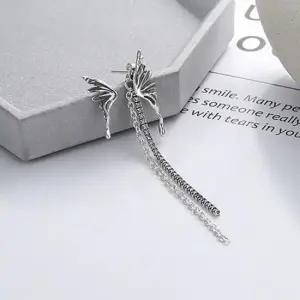 순은925실버귀걸이 로맨스투톤엔젤E028 유니크