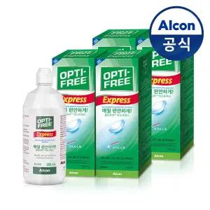 옵티프리 렌즈세척액 익스프레스 355ml 4개