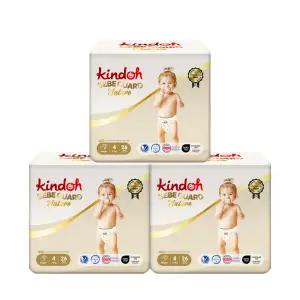 [킨도] 프리미엄 베베가드 네이처 밴드형 기저귀 4단계 26Px3팩
