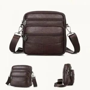 소가죽 2 남자 미니크로스백 보조가방 남성크로스백