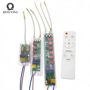 1pcs 적외선 원격 제어 천장 조명 전원 공급 장치 8-24Wx2 25-40Wx2 37-50Wx2