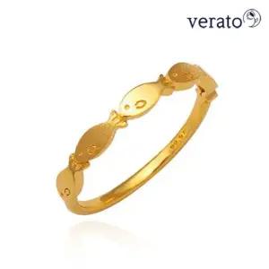 베라토 24K 순금 골드 피쉬 반지 1.875g