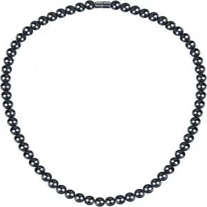 이루멩 헤마이트 목걸이 - 천연 자성 비드 목과 어깨의 피로 20 (50cm)