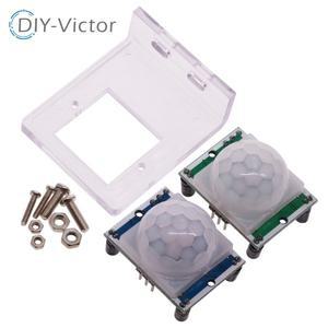 SR501 모션 센서 감지기 모듈 IR 초전기 적외선 AM312 아두이노 DIY 키트용 조정