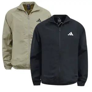 아디다스 에센셜 스몰로고 우븐 윈드브레이커 KB6076 JM1772