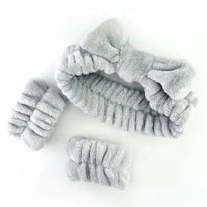 머리유지헤어밴드 세안머리띠 욕실 3종세트 머리유지 욕실실용템