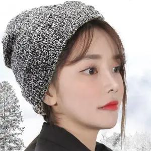 [셀러에이드]5색 1개 국산 숏비니 수면사 방한모자 두겹 보온비니 패션비니 스키