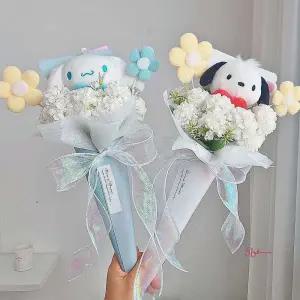 로라제이 유치원 포차코 꽃다발 졸업 인형 재롱잔치def622