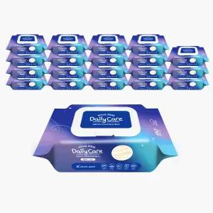 데일리케어 프리미엄 아기물티슈 캡형 80매x20팩