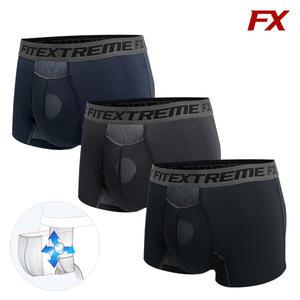 피트엑스 남성팬티 흡습속건 컨버터블 음낭분리형 드로즈팬티 3종세트