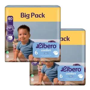 [리베로]기저귀 밴드형 6단계 40매 2팩