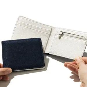 캔버스 패브릭 남성지갑 남자 반지갑 10대 20대  학생지갑 동전수납 지퍼포켓