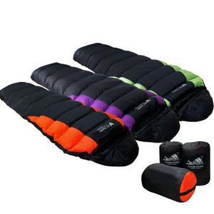 카르닉 캠핑 침낭 사계절 동계 거위털 사각 머미형 침낭 캠핑용품