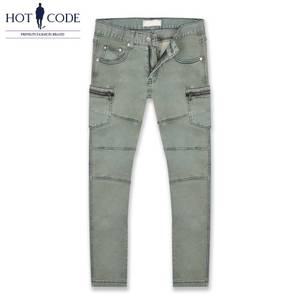 남자 청바지 지퍼 카고 스판 데님 워싱진 행사 HC030-1