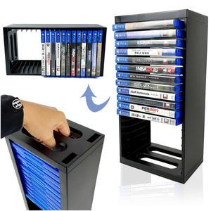 DOBE 18장 플스 타이틀 스토리지 진열 정리 가로 세로 거치대 보관 스탠드 수납장