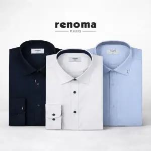 [롯데백화점]레노마 레노마셔츠 스마트 스트레치 컴포트핏 남성 스판 정장 와이셔츠