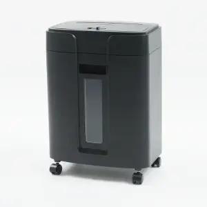 중형 미세꽃가루 문서세단기 SC-5208 A4 10매 16L 2x12mm DIN66399 P-5 서랍식 파지함 파쇄기 세절기