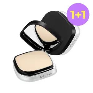 [1+1][미샤] 시그너처 드라마틱 투웨이 팩트 SPF25 PA++ (2종 택1)