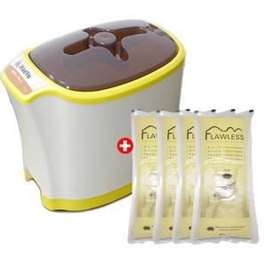 가정용 파라핀 베스 손 발 촛농 온열찜질 혈액순환 큐티클 관리 + 왁스 4팩