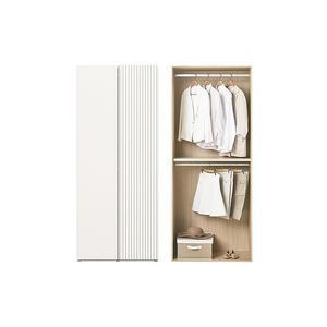한샘 아트월 콤비옷장 90cm(높이216cm) 2단 행거형