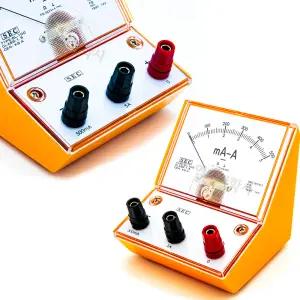 영재과학 검류계 전류계 전압계 선택 아날로그 전기 회로 실험 교과서 바늘지시식 측정기