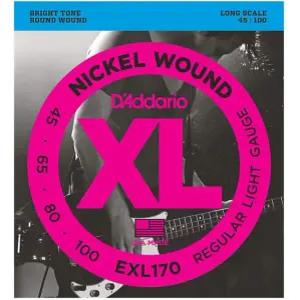 [스쿨뮤직]Daddario 베이스 스트링 045-100 (EXL170)