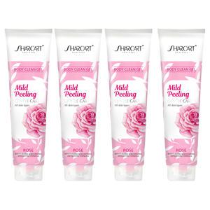 샤카트 페이스 바디 필링젤 310g 로즈 4개