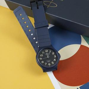 [카시오] 무소음 네이비 크림 수능 손목시계 3종 - NEW EDT