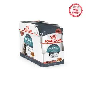 [로얄캐닌]고양이사료 그레이비 파우치 헤어볼 케어 85g X 12P