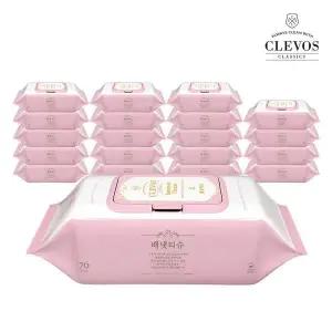 [NS홈쇼핑][클레보스] 배냇티슈 물티슈 캡형 64매 20팩[31808914]
