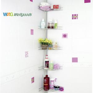 웰굿즈 욕실 화장실 코너선반 스텐 3단 4단 5단