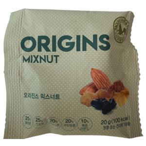 산과들에 오리진스 믹스너트 20g x 100개