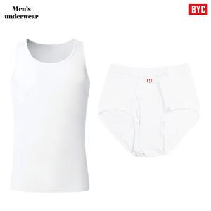BYC 기능성 에어로쉬 런닝 (1매) + BYC 스판 남삼각팬티 (1매)