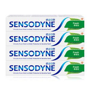 센소다인 후레쉬 치약 100g x 4개
