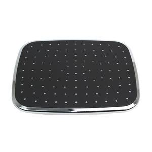 특허 지엠 고급형 사각 해바라기 샤워기헤드 블랙 폭포수 샤워헤드