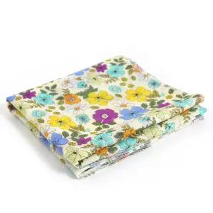 국산 순면 여성 플라워 손수건 큰사이즈 운동 등산 단체 선물 답례 매너