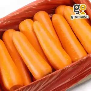 햇 당근 대 10kg 수입 세척당근