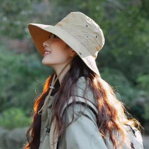 등산 방수 벙거지모자 물놀이 바스락 나일론 버킷햇 (5color)