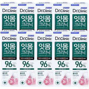 2080 닥터크리닉 잇몸치약 120g 10개