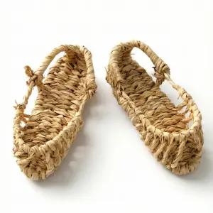 국산 짚신 짚신한켤레 전통공예 인테리어소품 옛날신발 맨발걷기 미투리