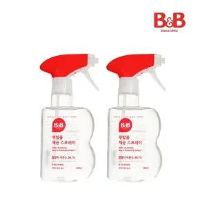 비앤비 살균 소독 제균 스프레이 300ml 2입(살균/소독/알콜)_KT07
