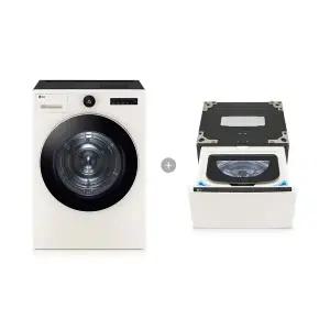 [LG] 트롬 오브제 건조기 +미니워시 RD21ESEFX 배송무료