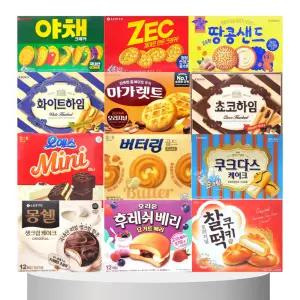 [판다네 마켓] 칠만 과자 D세트 회사 사무실 탕비실 세미나 단체선물 학교 학원 어린이집 다과 간식