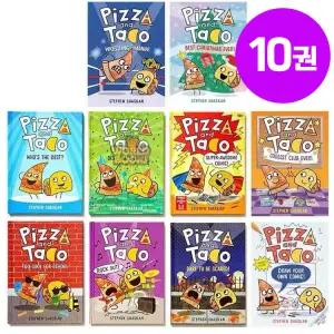 [동네서점]국내 발송 피자 앤 타코 그래픽 노블 10권 세트 Pizza and Taco Graphics Novel 영어원서 음원제공