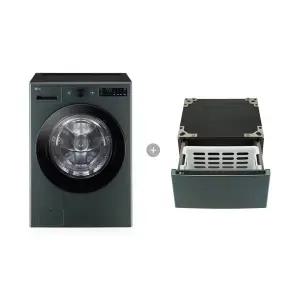 [LG] 트롬 오브제 드럼세탁기 + 수납함 FG24GNF 배송무료