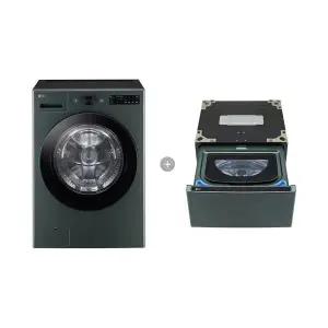 [LG] 트롬 오브제 트윈워시 드럼세탁기 + 미니세탁기 FG24GNX 배송무료