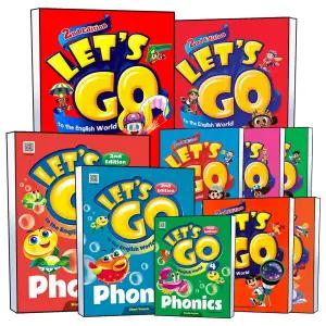 [카드10%] 천재교육 렛츠 고 투 더 잉글리쉬 월드 1 2 3 4 A B C D 권 단계 Let s Go to the English World 초등 영어 파닉스 회화 학습 교재 책